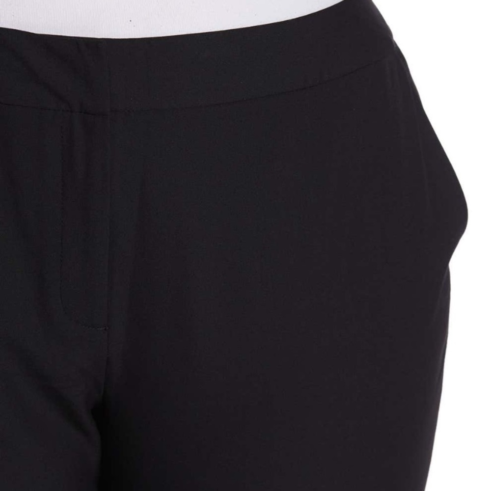 NWT‎ Halogen Ela Taylor Straight Leg Pants Black 22 - Picture 3 of 5